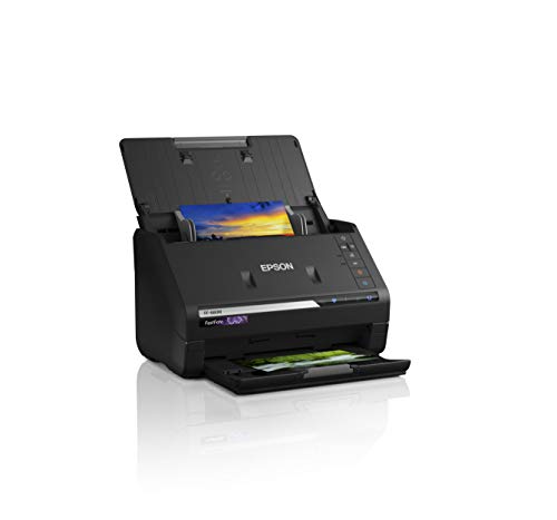 Epson FastFoto FF-680W - Document scanner - Contact Image Sensor (CIS) - Duplex - A4 - 600 dpi x 600 dpi - up to 45 ppm (mono) / up to 45 ppm (colour) - ADF (100 sheets) - USB 3.0, Wi-Fi(n)