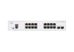 Cisco Business 350 Series 350-16T-E-2G - Switch - L3 - Managed - 16 x 10/100/1000 + 2 x Gigabit SFP - rack-mountable