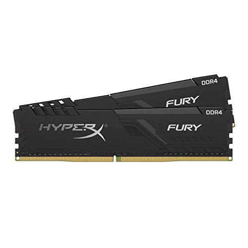 HyperX FURY - DDR4 - kit - 8 GB: 2 x 4 GB - DIMM 288-pin - 3000 MHz / PC4-24000 - CL15 - 1.35 V - unbuffered - non-ECC - black