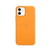 Apple Case with MagSafe - Back cover for mobile phone - leather - california poppy - for iPhone 12 mini