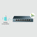 TP-Link TL-SG108S - Switch - 8 x 10/100/1000 - desktop