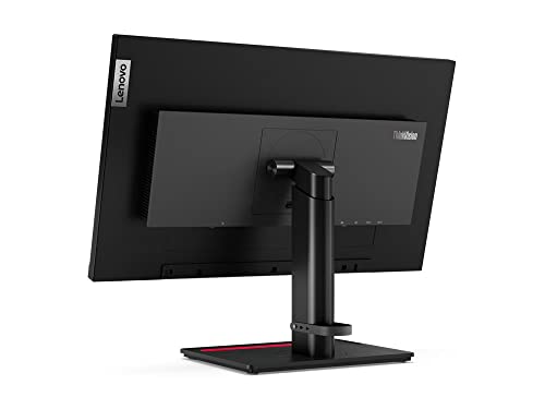 Lenovo ThinkVision P24h-2L - LED monitor - 23.8" (23.8" viewable) - 2560 x 1440 QHD @ 60 Hz - IPS - 300 cd/mï¿½ - 1000:1 - 4 ms - HDMI, DisplayPort, USB-C - speakers - raven black