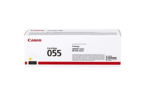 Canon 055 - Yellow - original - toner cartridge - for imageCLASS LBP664, MF745, i-SENSYS LBP663, LBP664, MF742, MF744, MF746, Satera LBP662