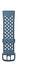 Fitbit Sport Band - Strap for smart watch - Large size - sapphire, fog grey - for Fitbit Sense, Versa 3