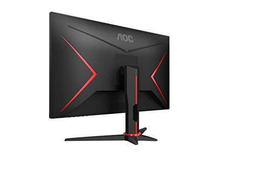 AOC Gaming C27G2ZE/BK - LED monitor - curved - 27" - 1920 x 1080 Full HD (1080p) @ 240 Hz - VA - 300 cd/m - 3000:1 - 0.5 ms - 2xHDMI, DisplayPort - black, red