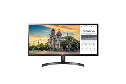 LG 29WL500-B - LED monitor - 29" - 2560 x 1080 UWFHD @ 60 Hz - IPS - 300 cd/m - 1000:1 - HDR10 - 5 ms - 2xHDMI - black texture