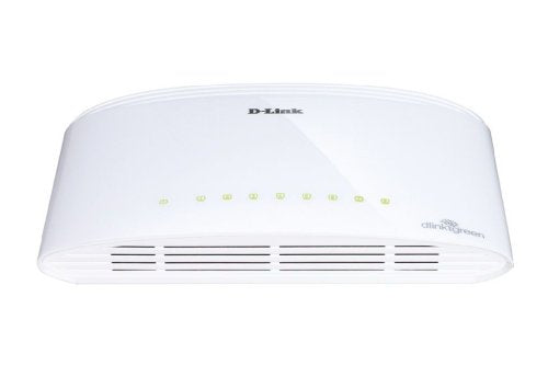 Best Value D-Link DGS-1008D/B 8-Port Gigabit Unmanaged Plastic Desktop Switch - UK Version