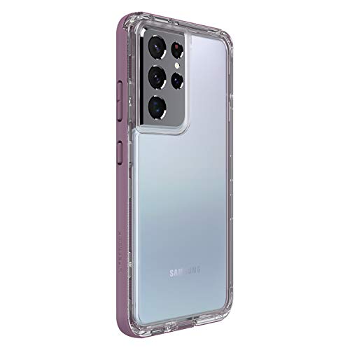 LifeProof N╦XT - Back cover for mobile phone - 50% recycled plastic - napa (clear/lavender) - for Samsung Galaxy S21 Ultra 5G