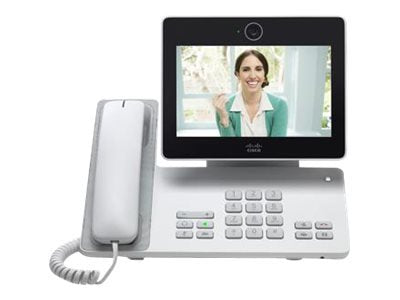 Cisco Desktop Collaboration Experience DX650 - IP video phone - IEEE 802.11a/b/g/n (Wi-Fi) - SIP, RTCP, RTP, SRTP, SDP - white