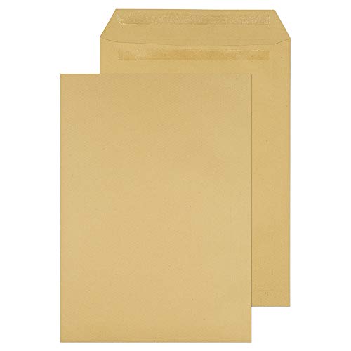 Best Value Blake Purely Everyday C4 324 x 229 mm 115 gsm Pocket Self Seal Plain Envelopes (13888) Manilla - Pack of 250