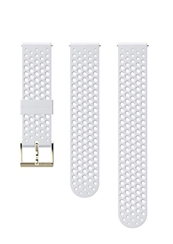 Suunto Athletic 1 - Strap for smart watch - Small/Medium size - white, gold - for Suunto 3 Fitness