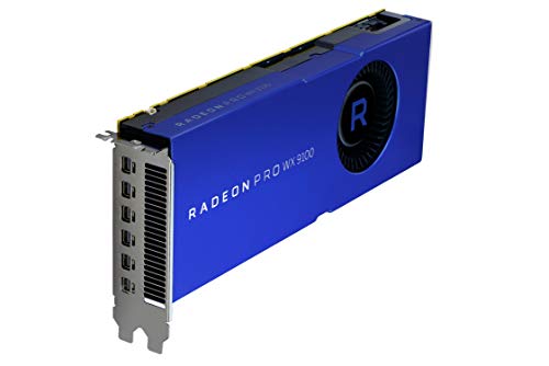 AMD Radeon Pro WX 9100 - Graphics card - Radeon Pro WX 9100 - 16 GB HBM2 - PCIe 3.0 x16 - 6 x Mini DisplayPort