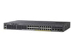 Cisco Catalyst 2960X-24PSQ-L - Switch - Managed - 24 x 10/100/1000 (8 PoE+) + 2 x Gigabit SFP + 2 x 10/100/1000 - desktop, rack-mountable - PoE+ (110 W)