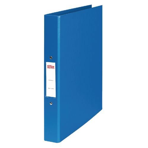 Best Value Office Depot 2 Ring A4 Plastic Ring Binder Blue