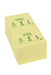 Best Value 3M Post-it Notes made from 100% recycled material, 76x76mm in canary yellow with 100 sheets per pad, Pack of 12