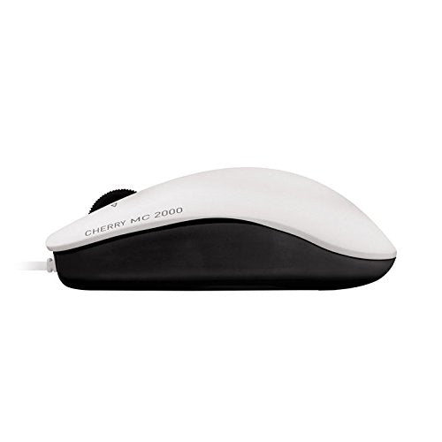 Best Value CHERRY MC 2000 3 Button Tilt-Wheel USB Mouse - Light Grey