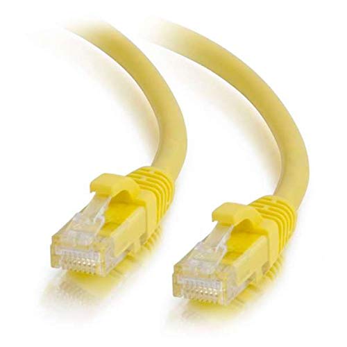 C2G Cat6 Booted Unshielded (UTP) Network Patch Cable - Patch cable - RJ-45 (M) to RJ-45 (M) - 7 m - UTP - CAT 6 - molded, snagless, stranded - yellow