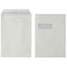 Best Value 100% Recycled Self Seal Envelopes 90gsm-Window C4 -324 x 229mm- Box of 250