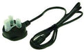 AC Mains Lead Fig 8 UK Plug (Black)