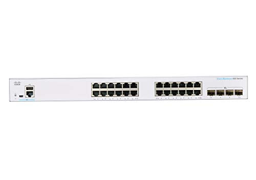 Cisco Business 350 Series 350-24T-4G - Switch - L3 - Managed - 24 x 10/100/1000 + 4 x SFP - rack-mountable