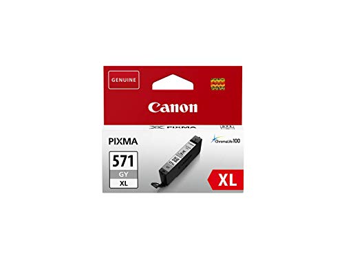 Canon CLI-571GY XL - 11 ml - High Yield - grey - original - ink tank - for PIXMA MG7750, MG7751, MG7752, MG7753, TS8050, TS8051, TS8052, TS8053, TS9050, TS9055