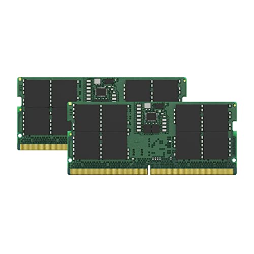 Kingston Branded Memory 32GB (2x16GB) Kit of 2 DDR5 4800MT/s DIMM Module KCP548US8K2-32 Desktop Memory