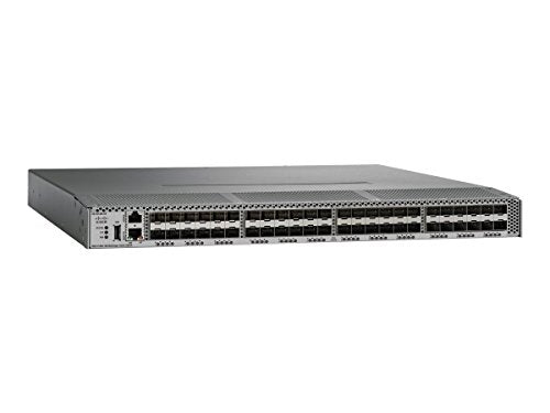 Cisco MDS 9148S - Switch - Managed - 12 x 16Gb Fibre Channel SFP+ - back to front airflow - rack-mountable