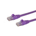 StarTech N6PATC2MPL 2 m Gigabit Snagless RJ45 UTP Cat6 Patch Cable - Purple