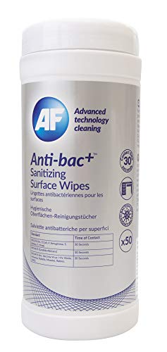 Best Value AF Antibacterial Sanitizing Surface Wipes x 50 wipes