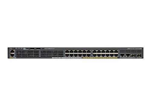 Cisco Catalyst 2960X-24PSQ-L - Switch - Managed - 24 x 10/100/1000 (8 PoE+) + 2 x Gigabit SFP + 2 x 10/100/1000 - desktop, rack-mountable - PoE+ (110 W)