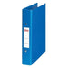 Best Value 2 Ring A5 Plastic Ring Binder - Blue - Single