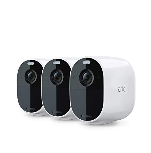 Arlo Essential - Network surveillance camera - outdoor, indoor - weatherproof - colour (Day&Night) - 1920 x 1080 - 1080p - audio - wireless - Wi-Fi - H.264 (pack of 3)