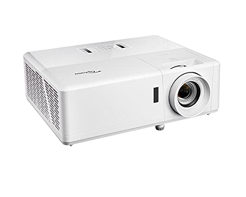 Optoma HZ40 4000 ANSI Lumens 1920 x 1080 Pixels Full HD Resolution Laster 2x HDMI VGA 3x Audio 3.5mm USB A 3D Projector White