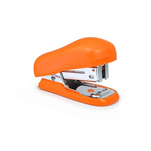 Best Value Rapesco 1410 Bug Mini Stapler - Orange, Supplied with 1000 Staples