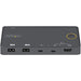 2 Port USB A HDMI USB C 4K KVM Switch