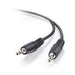 C2G - Audio cable - stereo mini jack male to stereo mini jack male - 3 m - shielded