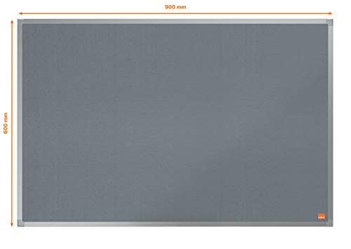 Valuex Noticeboard Grey Felt 900X600Mm