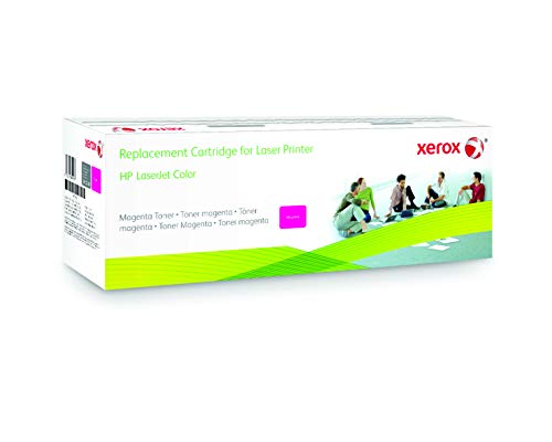 Xerox Replacement Magenta Toner for CF213A for HP Color LaserJet M251N ï¿½ M251NW ï¿½ M276N MFP ï¿½ M276NW MFP with a page yield of 1800 at 5% with lifetime guarantee