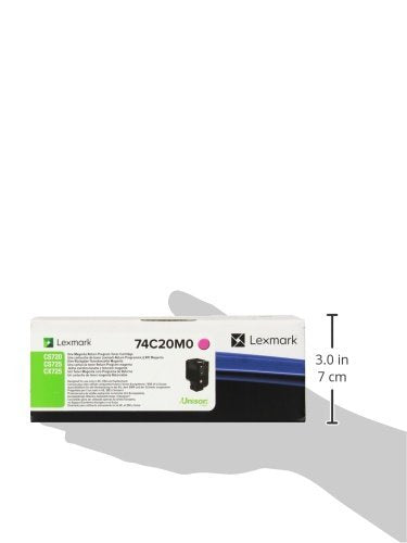 Best Value Lexmark 74C20M0 Original Laser Toner - Magenta