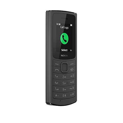 Nokia 110 4G 1.8 Inch Dual SIM 48MB 128MB Phone Black