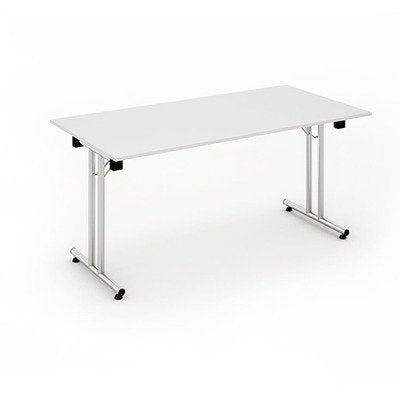 Dynamic Impulse 1800mm Folding Rectangular Table White Top I000710