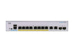 Cisco Business 350 Series 350-8FP-E-2G - Switch - L3 - Managed - 8 x 10/100/1000 (PoE+) + 2 x combo SFP - rack-mountable - PoE+ (120 W)