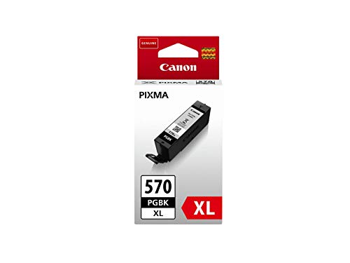 Canon PGI-570PGBK XL - 22 ml - High Yield - black - original - ink tank - for PIXMA MG5751, MG5752, MG5753, MG6851, MG6852, MG6853, MG7750, MG7751, MG7752, MG7753