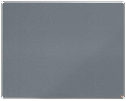 Nobo Premium Plus Grey Felt Notice Board 1500X1200Mm Dd