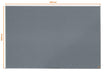 Valuex Noticeboard Essence Grey Felt 1800X1200Mm Dd