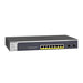 NETGEAR Smart GS510TLP - Switch - L3 Lite - smart - 8 x 10/100/1000 (PoE+) + 2 x SFP - desktop, rack-mountable - PoE+ (75 W) - for NETGEAR WAC740 4 x 4