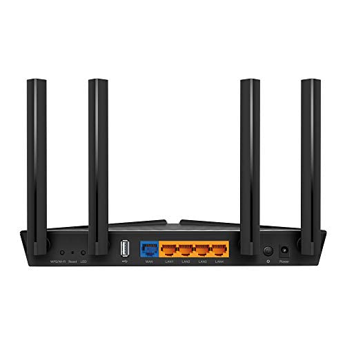 TP-Link Archer AX20 - Wireless router - 4-port switch - GigE - 802.11a/b/g/n/ac/ax - Dual Band