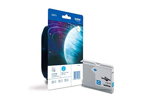 Brother LC970C - Cyan - original - ink cartridge - for Brother DCP-135C, DCP-150C, DCP-153C, DCP-157C, MFC-235C, MFC-260C