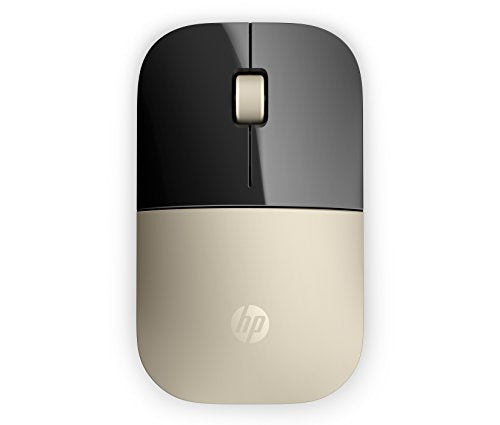 HP Z3700 - Mouse - blue LED - wireless - 2.4 GHz - USB wireless receiver - gold - for OMEN Obelisk by HP 875, HP 15, 27, ENVY x360, Pavilion Gaming 15, 690, TG01, Spectre x360