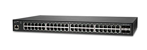 SonicWall Switch SWS14-48 - Switch - Managed - 48 x 10/100/1000 + 4 x 10 Gigabit SFP+ - rack-mountable - with 3 years 24x7 Support